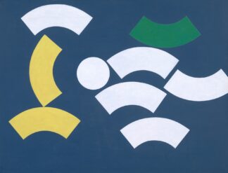 Composition with Circle and Circle Segments by Sophie Taeuber-Arp