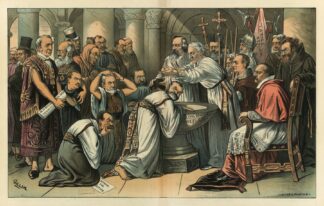 Compulsory baptism by Bernhard Gillam
