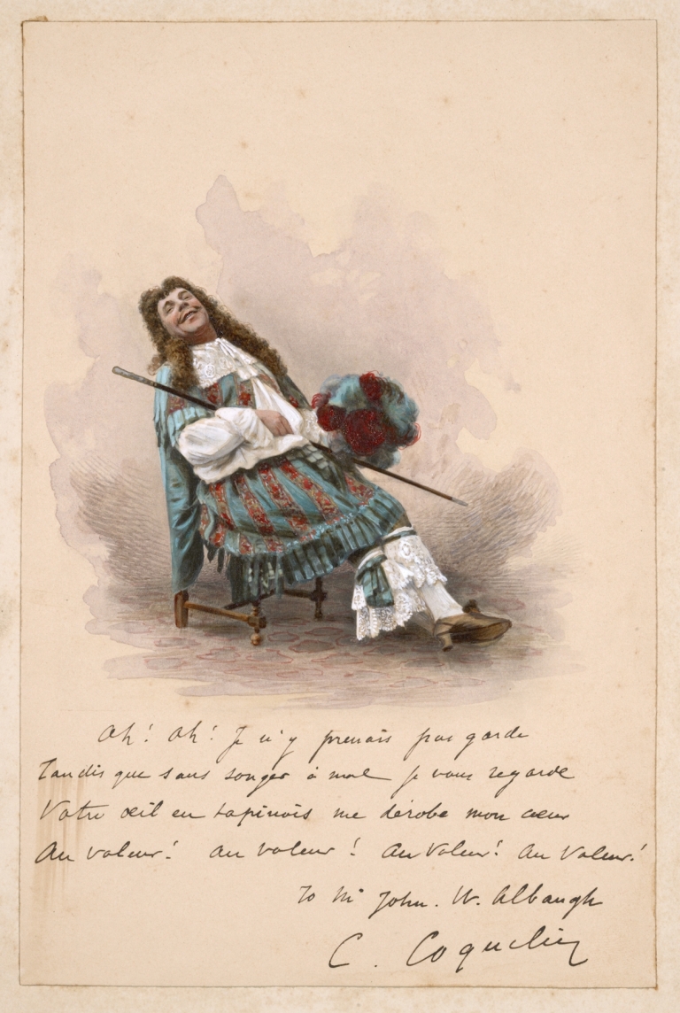 Constant Coquelin by Conrad A. Müller