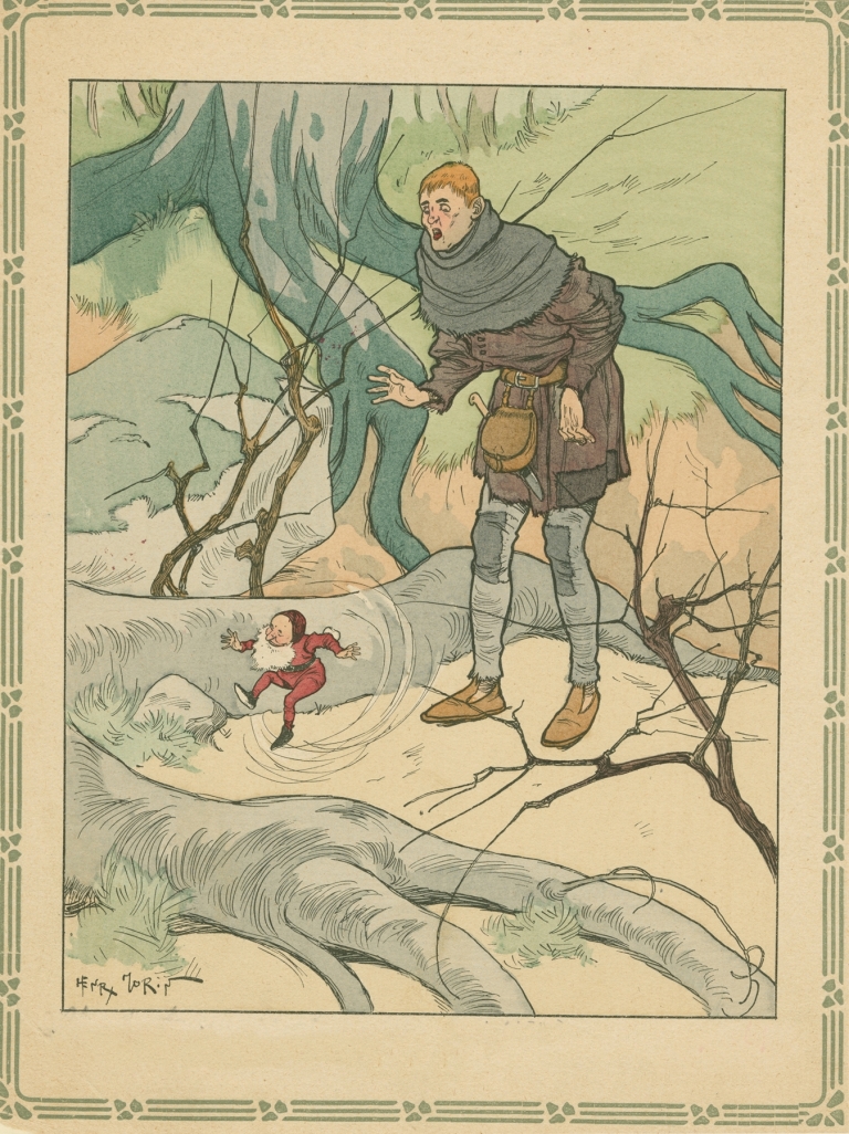 Contes bleus de ma mère-grand pl 4 by Henry Morin