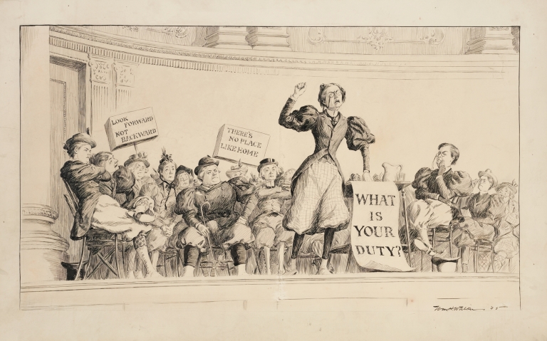 Convention of the Husband Reform Club by William Henry Walker