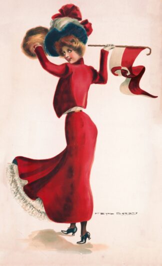 Cornell girl #9 by F. Earl Christy