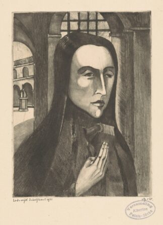 Corsicaanse vrouw by Lodewijk Schelfhout