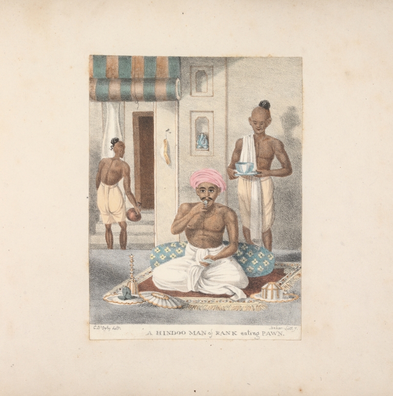 Costumes of India Pl.01 by Sir Charles D'Oyly