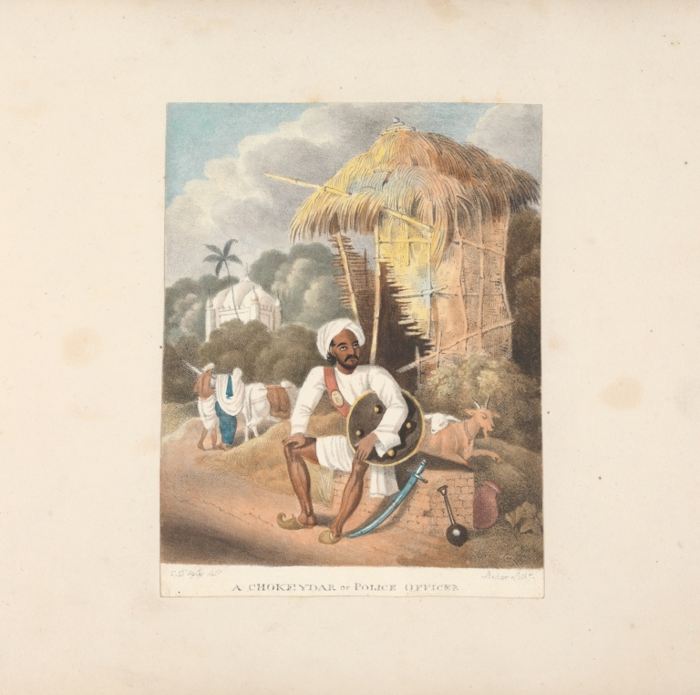 Costumes of India Pl.07 by Sir Charles D'Oyly
