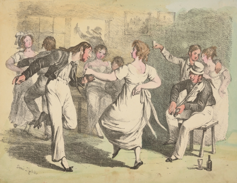 Country dance by Denis Dighton