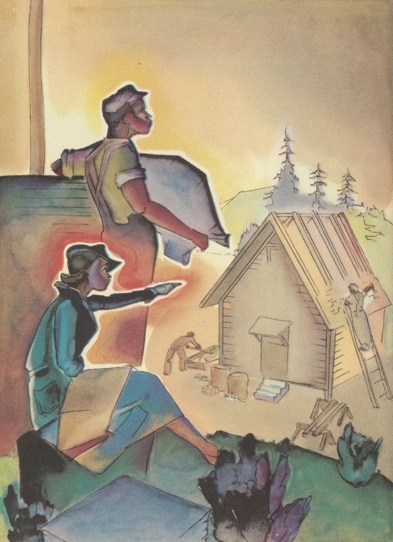 Country Life Stories; Some Rural Community Helpers pl25 by Vernon Winslow