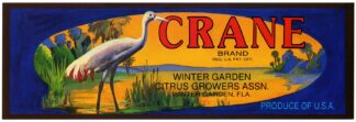 Crane Brand Citrus Label by Anonymous