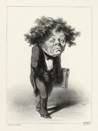 Crémieux by Honoré Daumier