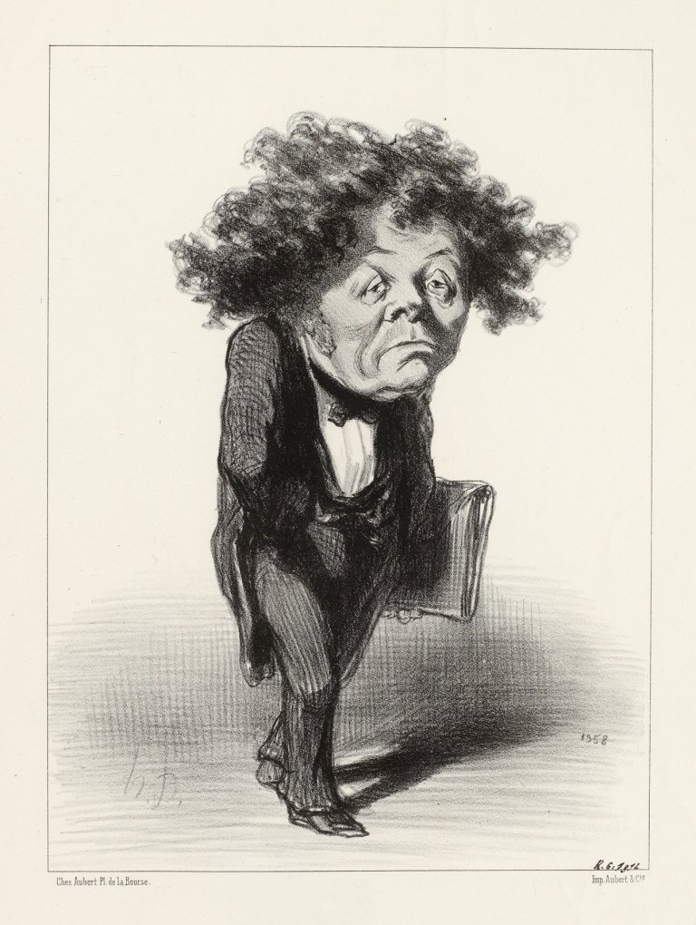 Crémieux by Honoré Daumier