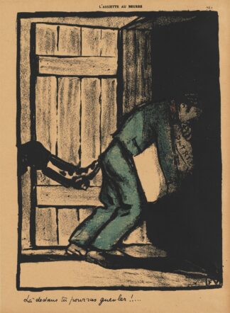 Crimes And Punishments; You can bawl… by Félix Vallotton