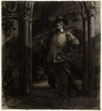 Cromwell by Georges Antoine Rochegrosse