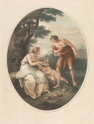 Cupid and Cephisa by Angelica Kauffmann