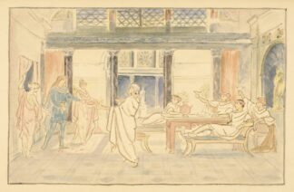 Cymbeline; Act I, Scene IV by Walford Graham Robertson