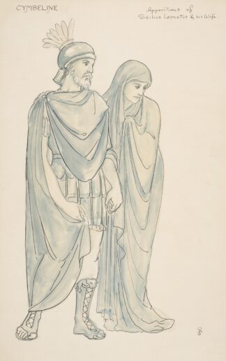 Cymbeline; Apparitions of Sicilius Leonatus & his wife by Walford Graham Robertson