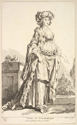 Dame de Constantinople, plate 5 by François Boucher