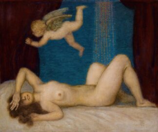 Danae and the Golden Shower by Franz von Stuck
