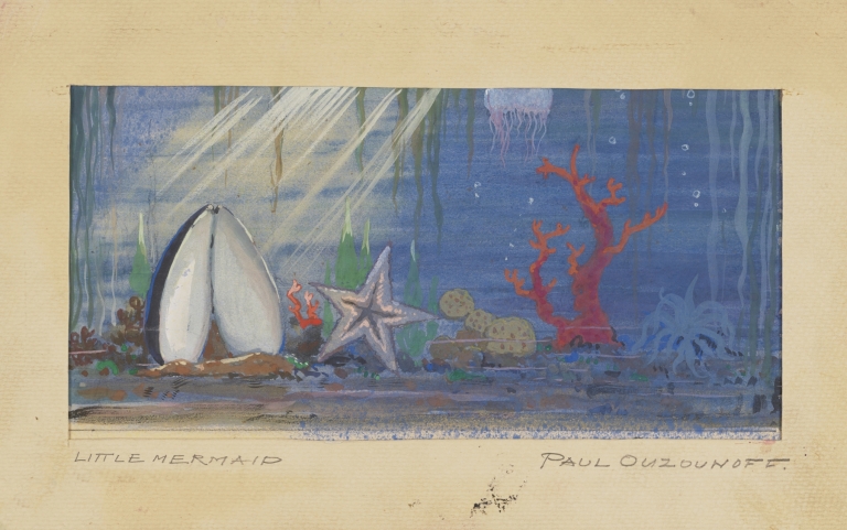 Dance Program for Young Folks: Sketch no. 1 by Paul Ouzounoff