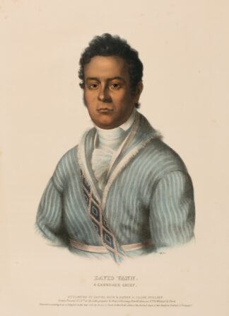 David Vann. A Cherokee Chief by Charles Bird King