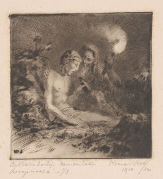 De barmhartige Samaritaan by Henri van der Stok