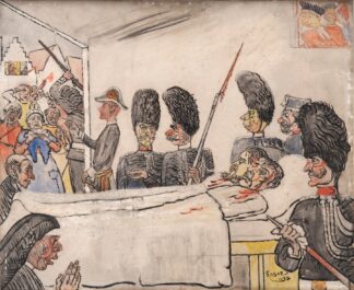 De gendarmen by James Ensor