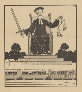 De Notenkraker, 7 december 1907 ; De blinde justitie by Albert Hahn