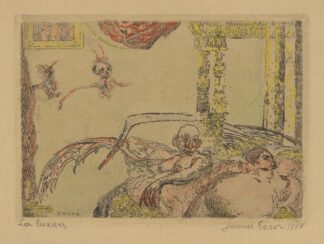 De ontucht by James Ensor