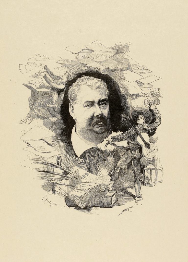 De Villemessant by Edmond Morin