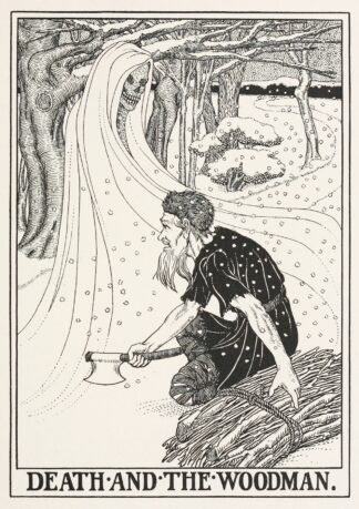 Death and the Woodman by Percy J. Billinghurst