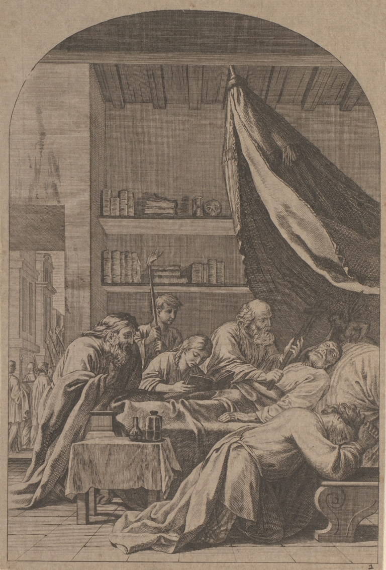 Death of Raymond Diocrès by François Chauveau