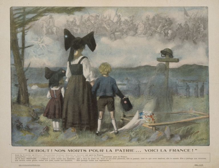 Debout! Nos morts pour la patrie . . . voici la France! by Lucien Jonas