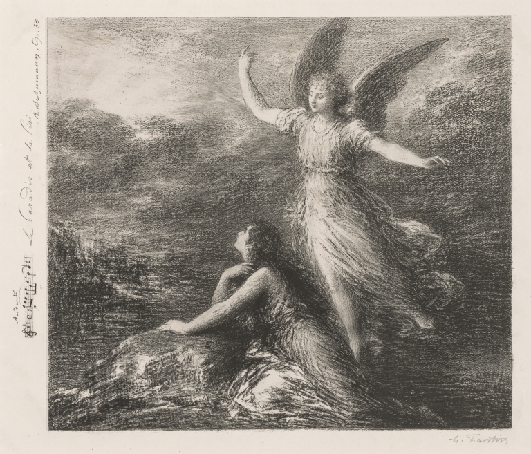 Debut from Paradise and the Peri by Henri Fantin-Latour