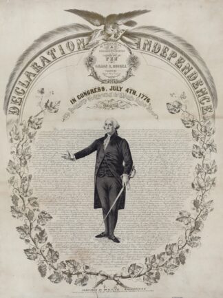 Declaration of Independence by John H. Bufford's & Sons