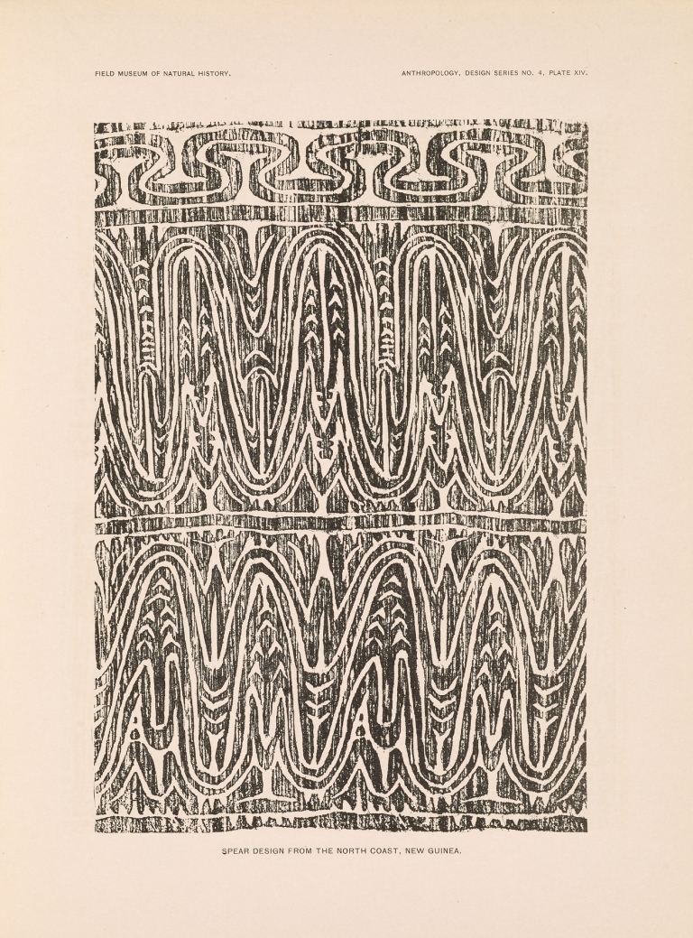 Decorative art of New Guinea Pl.12 by Albert Buell Lewis