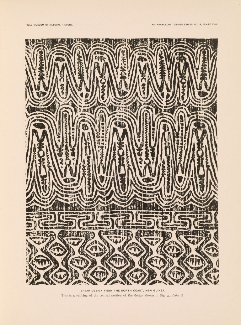 Decorative art of New Guinea Pl.16 by Albert Buell Lewis