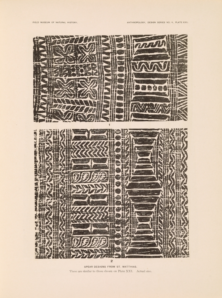 Decorative art of New Guinea Pl.19 by Albert Buell Lewis