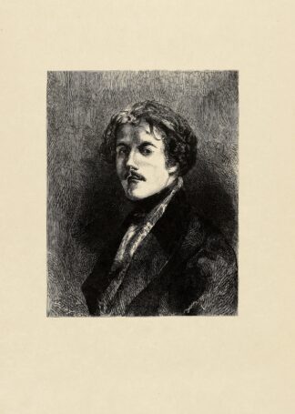 Delacroix by Edmond Morin