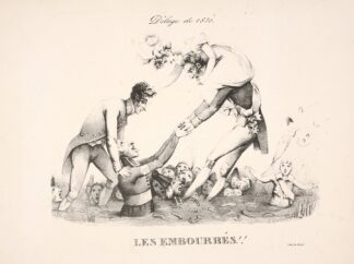 Deluge de 1830. Les embourbes!! by Gobert