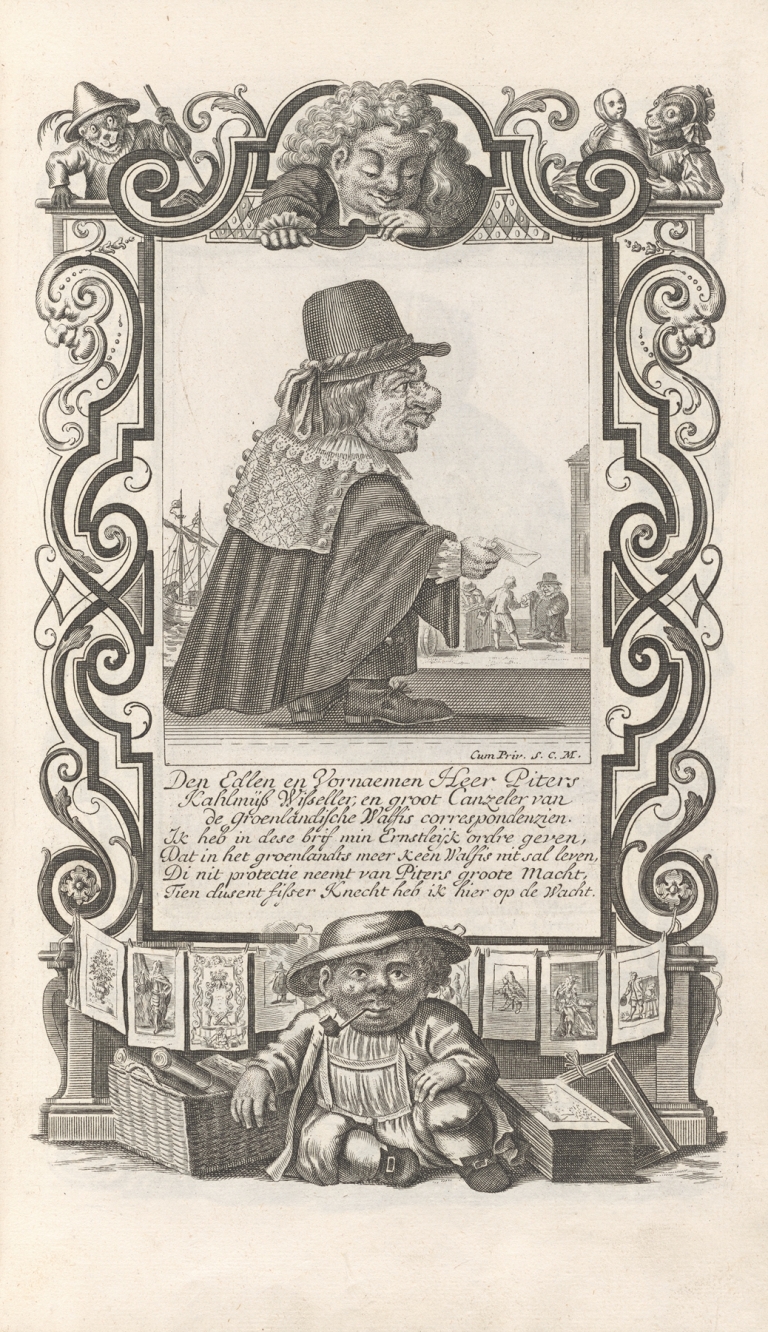 Den Edlen en Vornaemen Heer Piters Kahlmüß Wisseller, Pl. 13 by Elias Baeck