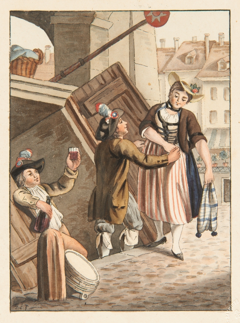 Der Keller by Gabriel Lory the older