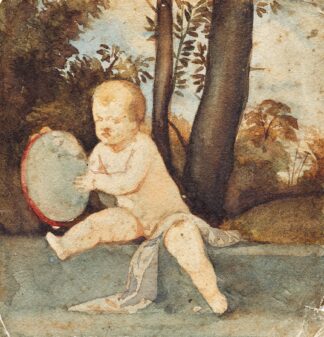 Der kleine Tambourinschläger by Franz von Matsch