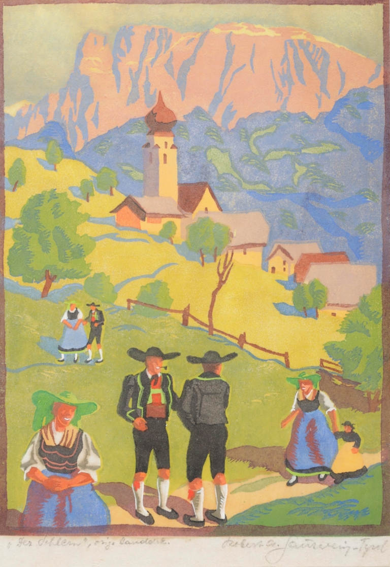 Der Schlern by Robert A Saurwein