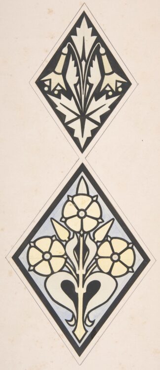 Design drawing by Christopher Dresser