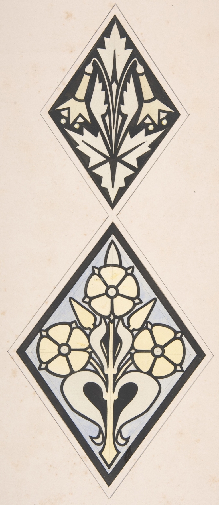 Design drawing by Christopher Dresser