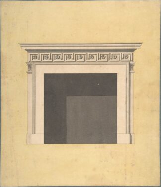 Design for a Chimneypiece by John Yenn
