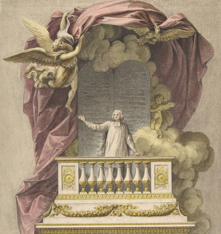 Design for a Pulpit by Augustin Pajou