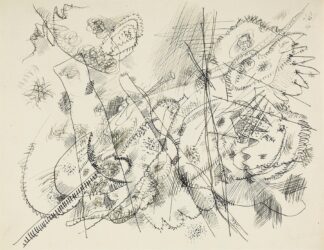 Design for an etching by Wassily Kandinsky