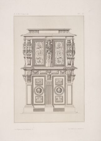Design for architectural structure. by André-Charles Boulle
