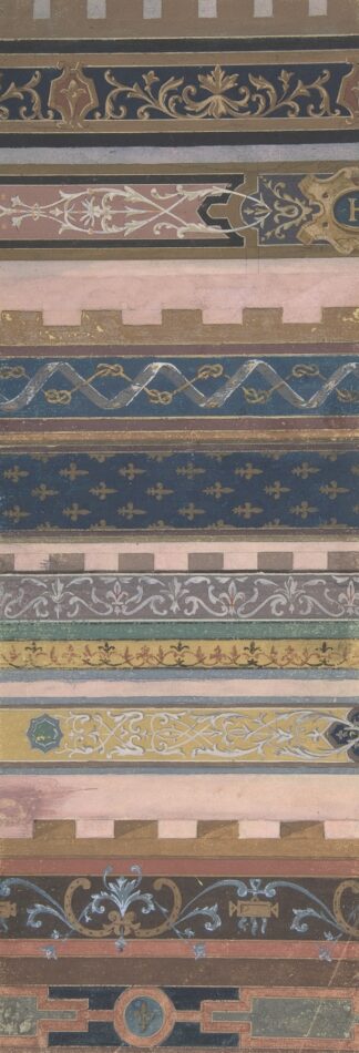 Design for Ceiling at Fontainebleau by Jules-Edmond-Charles Lachaise