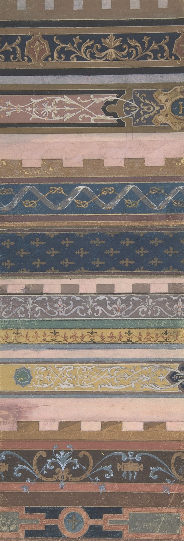 Design for Ceiling at Fontainebleau by Jules-Edmond-Charles Lachaise